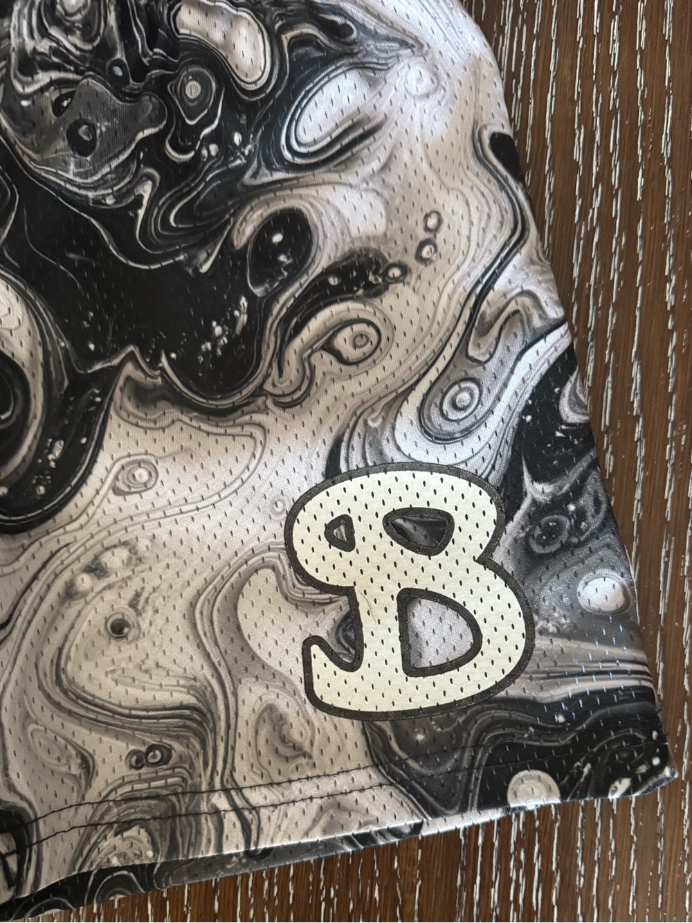 BUCKETSQUAD black & white shorts - Picture 2 of 5